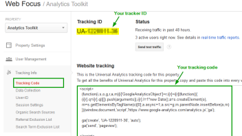 Google Analytics Tracking Code 2